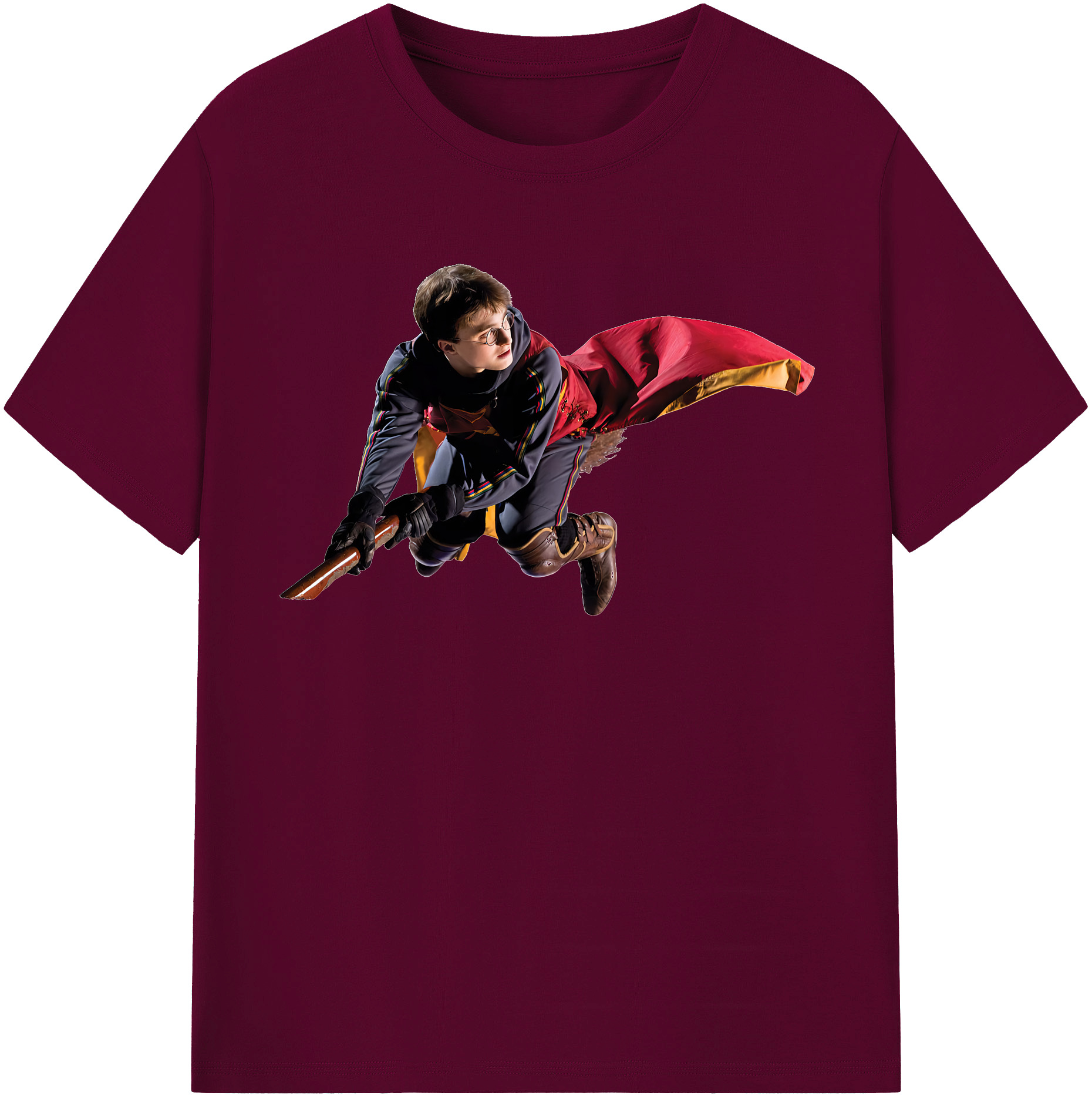 （画像用） Harry Potter ハリー・ポッターシリーズ レディースカジュアルプリントTシャツ（綿100％）